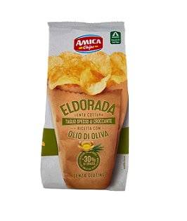 Amica Eldorado Chips Olio di Oliva - 130gr. - PrezzoBlu