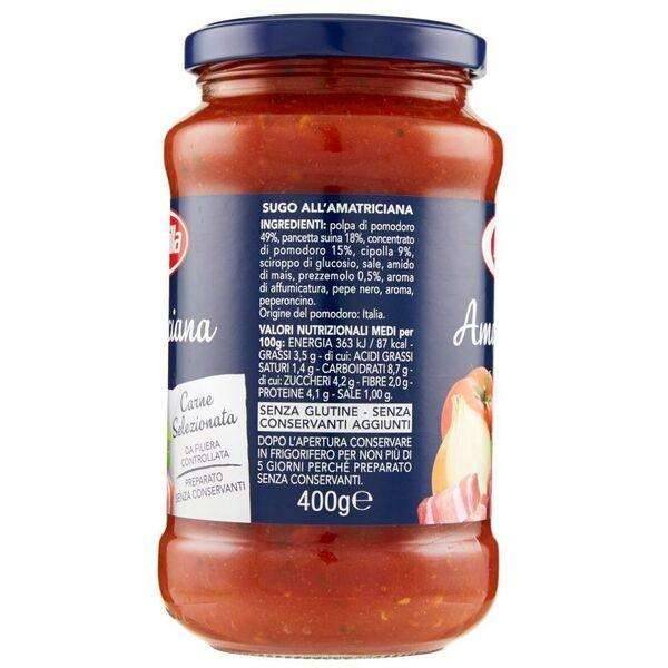 Barilla Amatriciana (Tomatensauce) -  400gr.