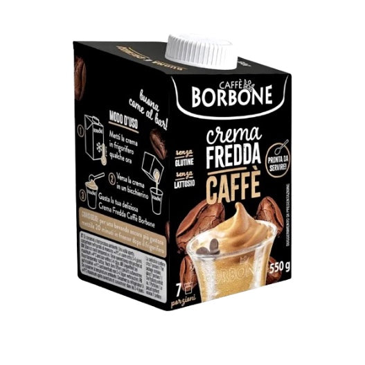 Borbone Crema Fredda (Eiskaffeecreme) - 550gr. - PrezzoBlu