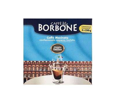 Borbone Miscela Decisa Macinato (gemahlen) 2x250gr. - PrezzoBlu