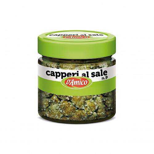 D´Amico Capperi al Sale - 75gr. - PrezzoBlu