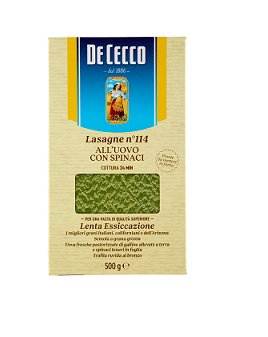 De Cecco Lasagne Spinaci - 500gr. - PrezzoBlu