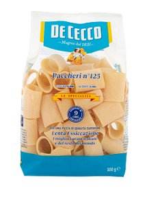 De Cecco Paccheri Lisci - 500gr. - PrezzoBlu