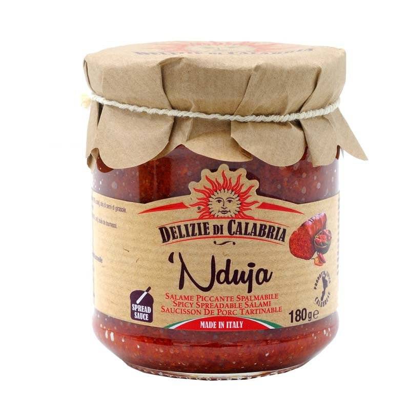 Delizie di Calabria Nduja 180gr. - PrezzoBlu