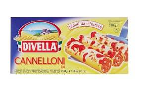 Divella Cannelloni - 250gr. - PrezzoBlu