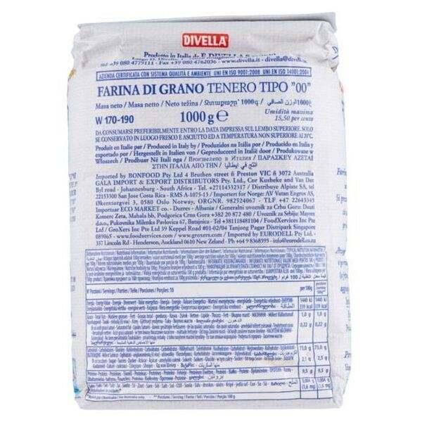 Divella Mehl Typ ''00'' - 1Kg - PrezzoBlu