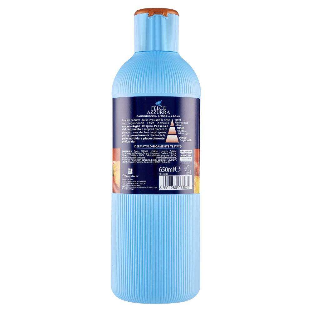 Felce Azzurra Ambra e Argan Bagnodoccia - 650ml - PrezzoBlu