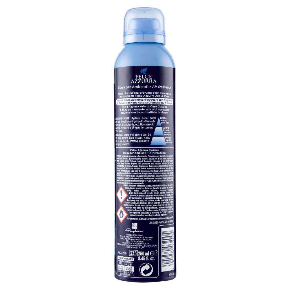 Felce Azzurra Aria di Casa Classico Raumspray - 250ml - PrezzoBlu