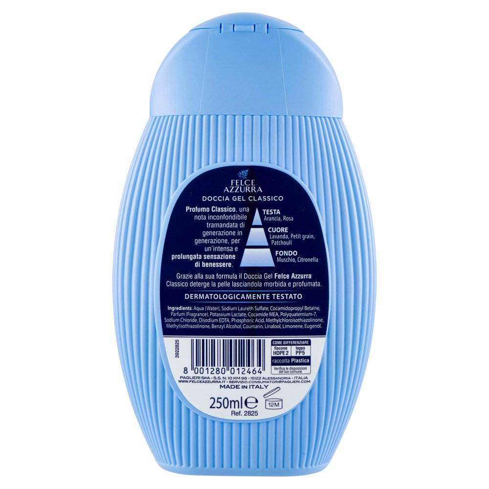 Felce Azzurra Duschgel Classico - 250ml - PrezzoBlu