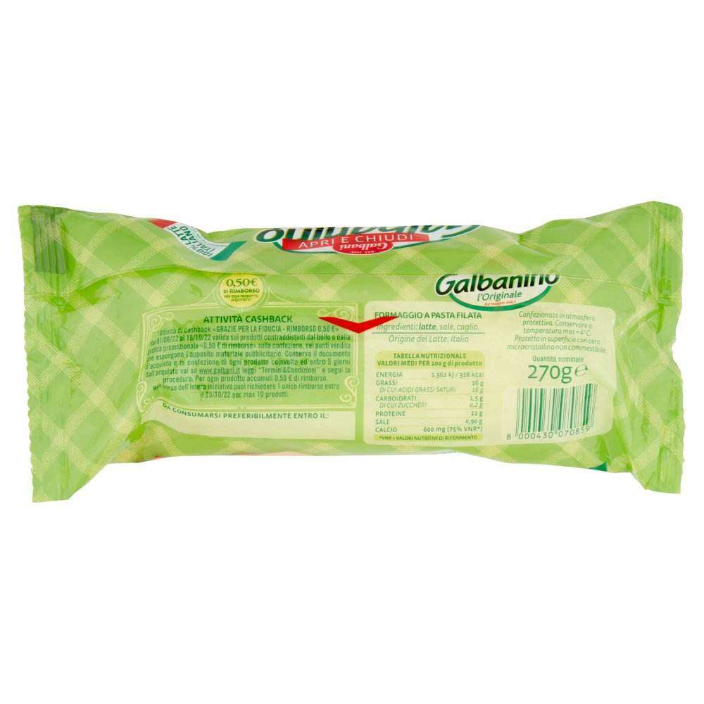 Galbani Galbanino l'Originale - 270gr. - PrezzoBlu