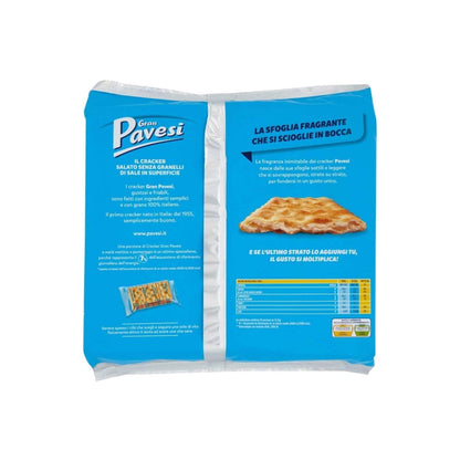 Gran Pavesi Cracker (ohne Salzkörner) - 560gr - PrezzoBlu