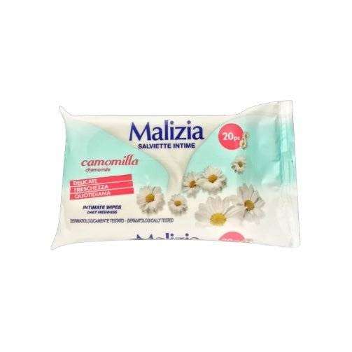 Malizia Salviette Intimo Camomilla (Intim-Pflegetücher) - 20 Stk. - PrezzoBlu