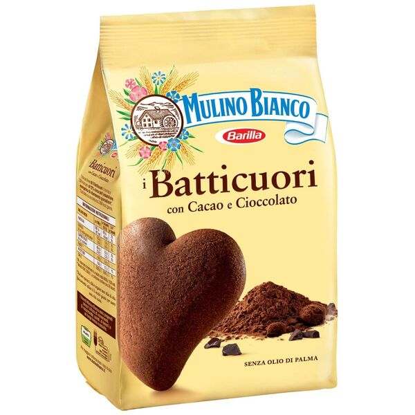 Mulino Bianco Batticuori Kakao Kekse - 350gr. - PrezzoBlu