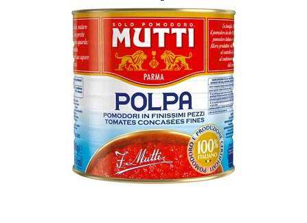 Mutti Polpa Feinstes Tomatenfruchtfleisch - 2,5 kg - PrezzoBlu