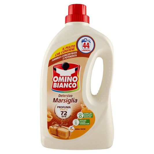 Omino Bianco Detersivo Liquido Marsiglia (Waschmittel) - 1760ml - PrezzoBlu