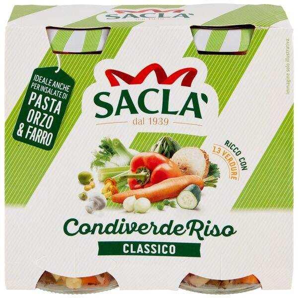 Sacla Condiverde Riso - Reissalat (2xGlas) 2x290gr. - PrezzoBlu