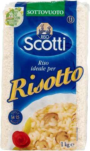 Scotti Risotto Riso per Risotto - 1kg - PrezzoBlu