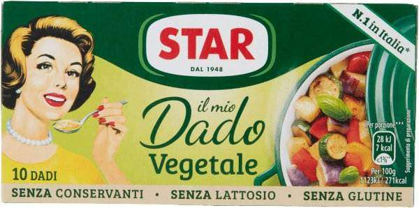 Star Dado Vegetale 120gr. - PrezzoBlu