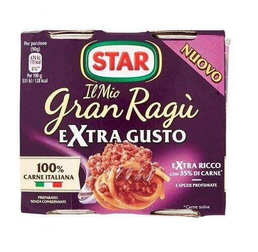 Star Gran Ragú Fleischsauce Extra Geschmack - 2x180 gr.