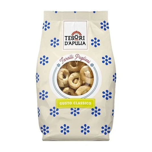 Tesori D'apulia Taralli Classico (Klassisch) - 300gr. - PrezzoBlu